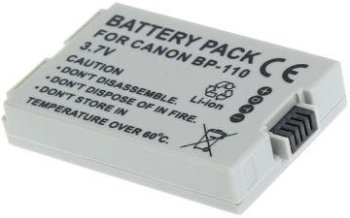 Аккумулятор для видеокамеры Canon BP-110 1150mAh