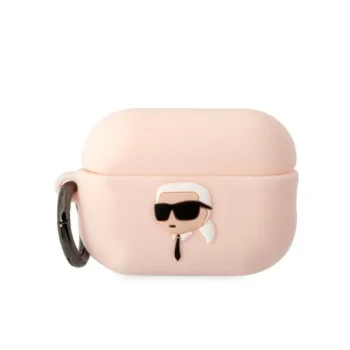 Чехол Karl Lagerfeld 3D Silicone NFT Karl для AirPods Pro 2, белый