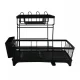 2-Tier Dish Drying Rack DA535, Black