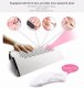 Manicure Nail Dust Suction Absorber Collector, White
