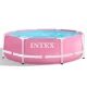 Karkasa baseins bērniem INTEX 28290 244x76 cm, rozā