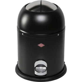 Мусорное ведро с педалью Wesco Mini Master 6 л, матовое черное
