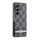 Чехол DKNY Checkered Pattern Printed Stripes для Samsung Galaxy Z Fold 6, черный