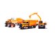 Bērnu Rotaļu Būvmašīnu Komplekts Traktors Ekskavators 6 gab. | Kids Toy Set Construction Vehicles Tractor Excavator