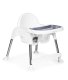 Ecotoys HC-135 2-in-1 bērnu barošanas krēsliņš, balts
