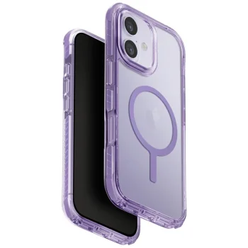 Uniq Combat iPhone 17 MagClick uzlādes vāciņš – violets | Phone Case Cover