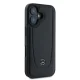 Mercedes iPhone 16 Plus Case Leather Urban, Black