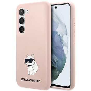 Samsung Galaxy S23 (SM-S911) Karl Lagerfeld Silicon Choupette Cover Case, Pink | Чехол Кейс Бампер...
