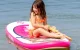 Piepūšamais bērnu SUP dēlis FunWater Tuxedo Sailor 240cm Rozā