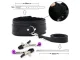 10-Piece BDSM Bondage Set with Handcuffs and Whip