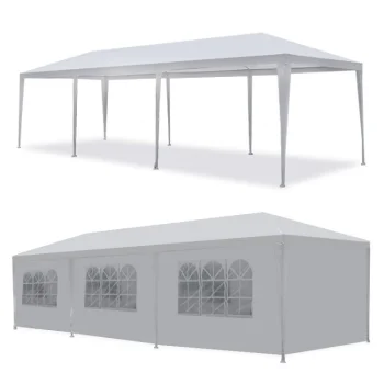 Garden Party Tent Commercial Pavilion MultiGarden 3x9m, white