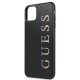 Apple iPhone 11 Pro Max 6.5\'\' Guess Glitter Logo Case Cover (GUHCN65LGMLBK), Black