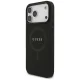 Чехол Guess Saffiano Classic Logo MagSafe для iPhone 17 Pro Max / 18 Pro Max, черный