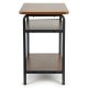 Modernhome 3-Tier Loft Style Coffee Table, Industrial End Table