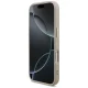 Guess iPhone 17 Pro vāciņš 4G PU Leather Triangle Logo MagSafe, rozā