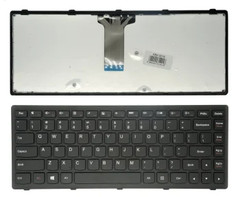 Клавиатура Lenovo B400 / Z410 / G400 (с рамкой), черная