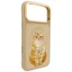 Nimmy Lucky Cat MagSafe Vāciņš iPhone 17 Pro Max Telefonam - Brūns | Phone Case Cover