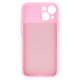 Apple iPhone 15 Plus 6.7\'\' Case Cover with Camshield, Pink | Telefona Maciņš Vāciņš Apvalks Bampers