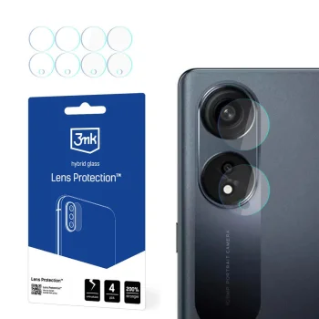 Гибридное защитное стекло для камеры 3mk Lens Protection™ для Oppo A1 5G