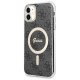 Apple iPhone 11 6.1\'\' Guess 4G Print MagSafe Case Cover (GUBPN61H4EACSK) + Charger, Black | Чехол Кейс...
