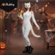 Костюм Кота/Лисы/Волка Ruhhy 00026249 4 Предмета, Белый
