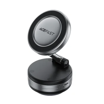 Acefast E30 Magnetic Suction Cup Phone Mount for Dashboard and Windshield, Black