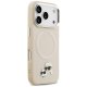 Чехол Karl Lagerfeld для iPhone 17 Pro MagSafe Karl & Choupette Heads, серый