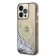 Чехол Karl Lagerfeld Liquid Glitter RSG для iPhone 14 Pro Max - черный