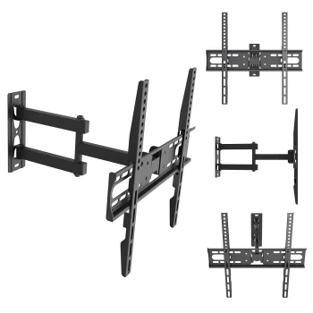 Настенное крепление для ТВ Maclean MC-191, 32-55", до 30 кг, VESA 400x400, черное