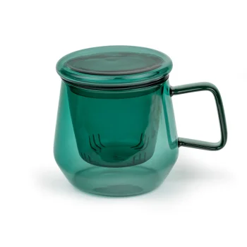 Tējas komplekts vienai personai Bredemeijer Livorno 290 ml 165042, zaļš