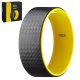 4Fizjo Dharma XXL Yoga and Stretching Wheel, 40 cm, Yellow/Black