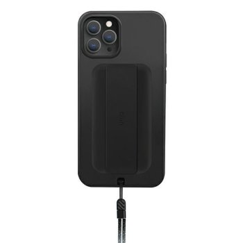 Apple iPhone 12 Pro Max 6,7" Uniq Etui Heldro Case Cover, Black | Чехол Кейс Бампер Обложка...