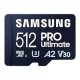 Atmiņas karte Samsung microSDXC PRO Ultimate 200 MB/s UHS-I/U3 (MB-MY512SB/WW) | Memory card