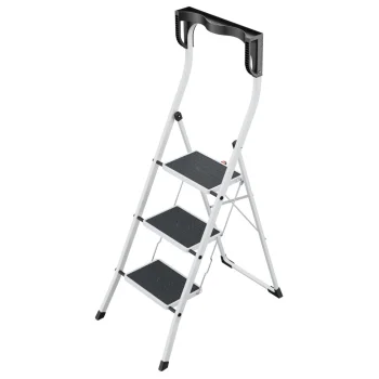 Hailo K75 ComfortLine 3 pakāpienu saliekamās kāpnes