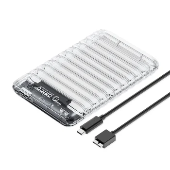Orico 2139U3-V1 2.5" HDD/SSD ārējais cietais disks, caurspīdīgs