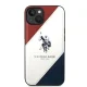 Apple iPhone 14 Plus 6.7\'\' US Polo Tricolor Embossed Case Cover (USHCP14MPSO3), White | Чехол Кейс...