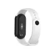 Силиконовый ремешок Telcon для Mi Band 8 / M8, белый