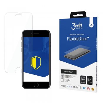 3MK Apple iPhone SE 2020 Lokāms Aizsargstikls Telefonam | Flexiable Tempered Glass Screen Protector