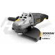 Угловая шлифмашина 2000W 230mm плавный пуск Humberg Hm-412