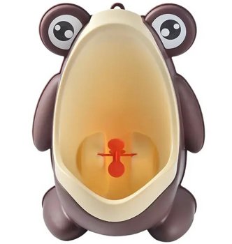 Mini Kids Urinal, Brown