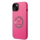 Чехол Karl Lagerfeld Silicone RSG для iPhone 14 Plus (розовый)