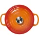 Круглая чугунная кастрюля Le Creuset Signature 18 см, 1.8 л, Volcanic