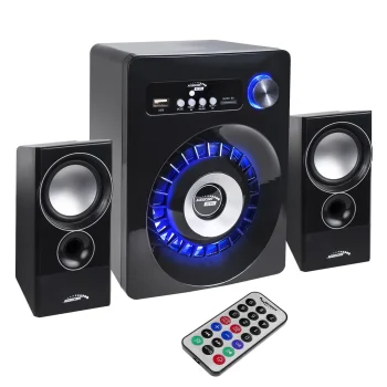 Skaļruņu sistēma 2.1 Audiocore AC910 Bluetooth FM AUX USB TF