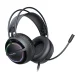 Onikuma X88 spēļu austiņas ar RGB un mikrofonu, Melnas