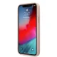 Guess iPhone 12 Pro Max vāciņš Saffiano Vintage Script, rozā
