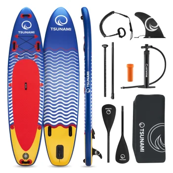 Inflatable SUP Board TSUNAMI T04 350 cm with Paddle and Pump