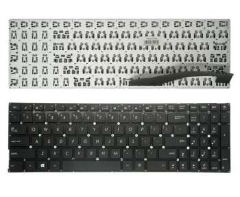 Asus X540, F540, A540 sērijas klēpjdatora tastatūra, melna