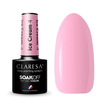 Claresa Ice Cream 4 hibrīda nagu laka, 5g