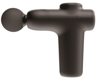 Masāžas pistole Yesido MG01 bezvadu muskuļu masieris 1500mAh, melna