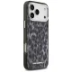 Чехол Karl Lagerfeld IML Leopard Pattern MagSafe для iPhone 17 Pro Max, черный